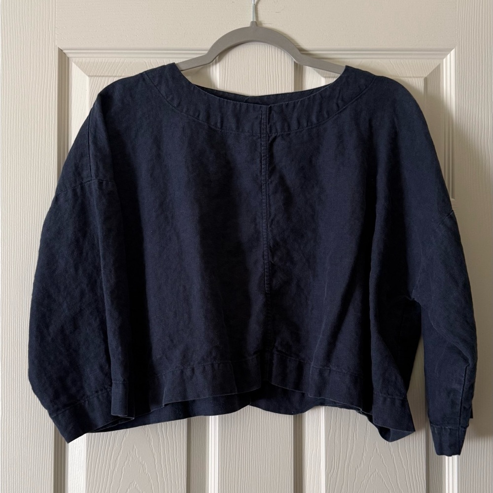 Beyond Nine Lily Linen Top - Picture 2 of 3